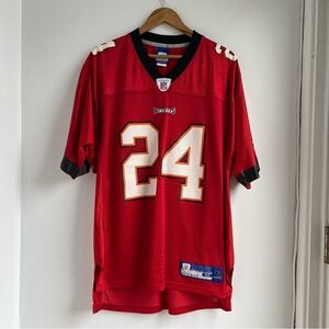 Vintage‎ Cadillac Williams Tampa Bay Buccaneers Jersey Reebok Mens Medium NFL